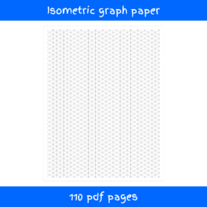 Isometric graph paper