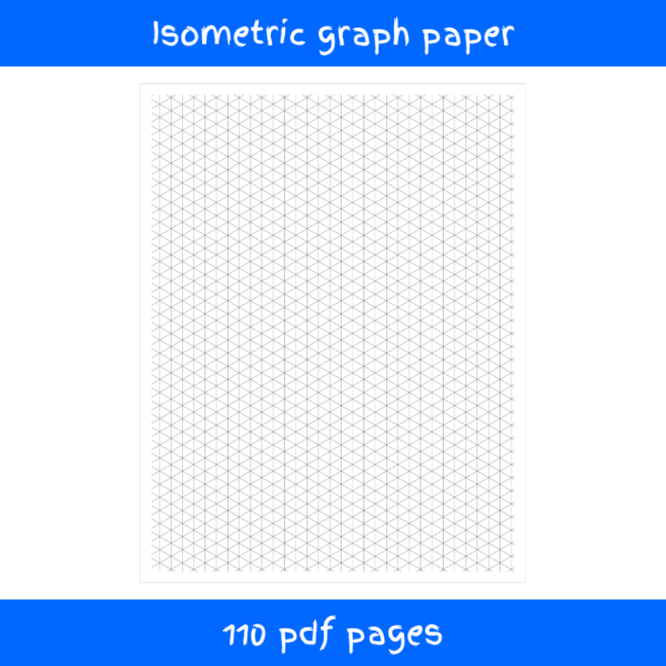 Isometric graph paper