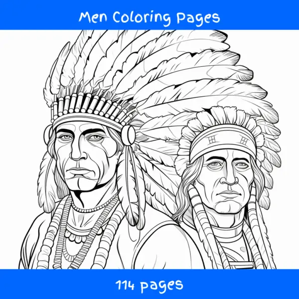 114 Men Coloring Pages